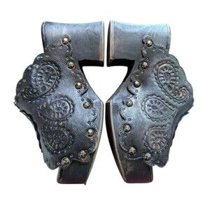 Anna Sui x Bed Stu Leather Clogs sz 7